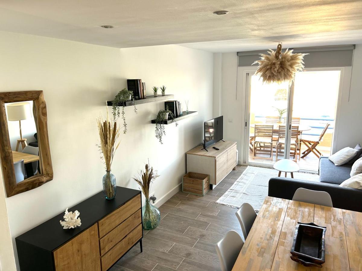 Apartamento Los Lances En Primera Linea De Playa Con Piscina Tarifa Bagian luar foto