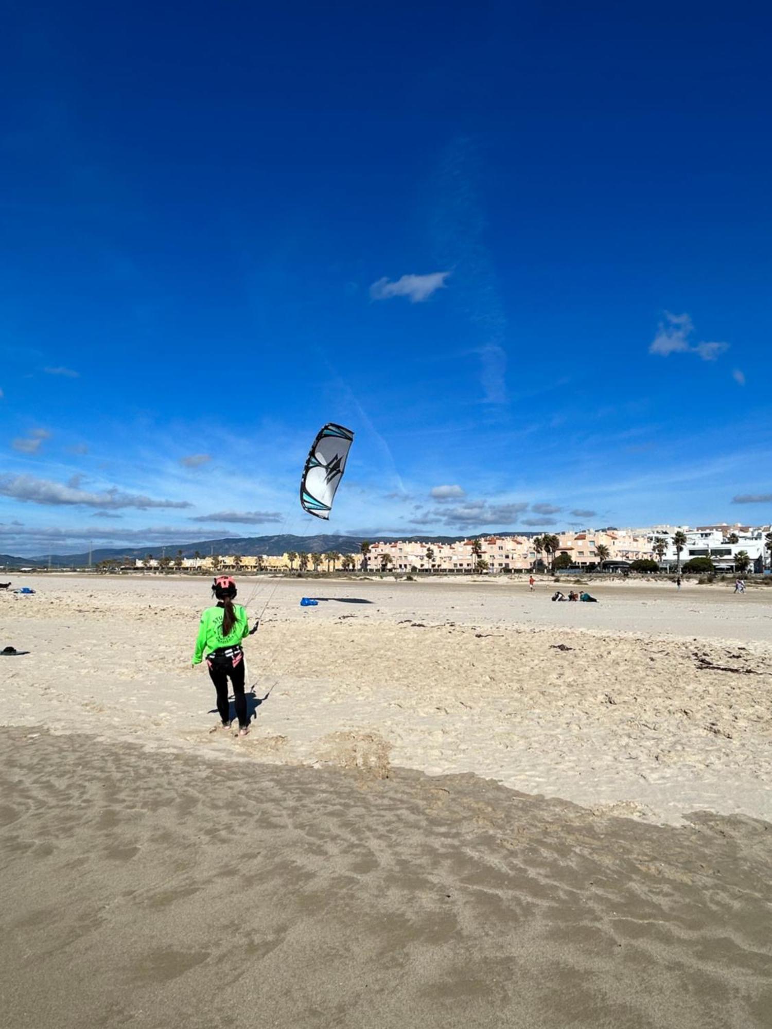 Apartamento Los Lances En Primera Linea De Playa Con Piscina Tarifa Bagian luar foto