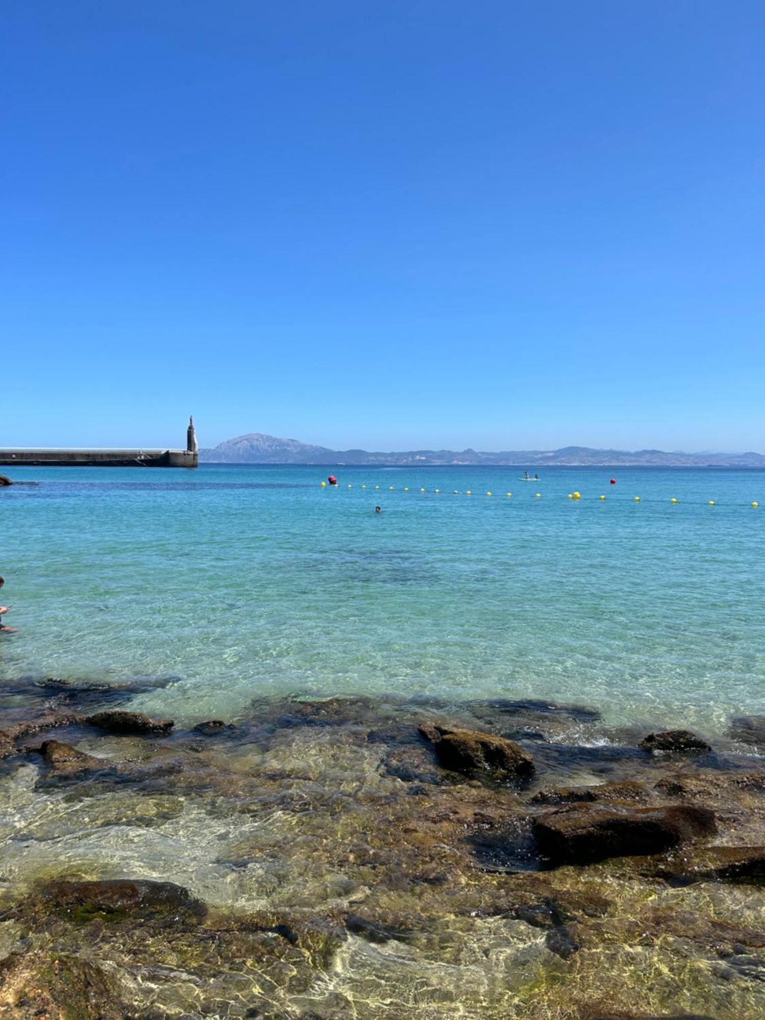 Apartamento Los Lances En Primera Linea De Playa Con Piscina Tarifa Bagian luar foto
